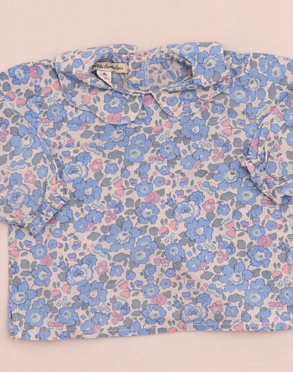 Blouse Liberty col claudine