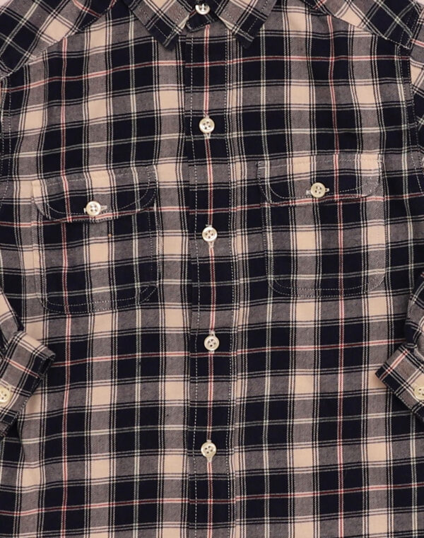 Chemise à carreaux marine Cacharel
