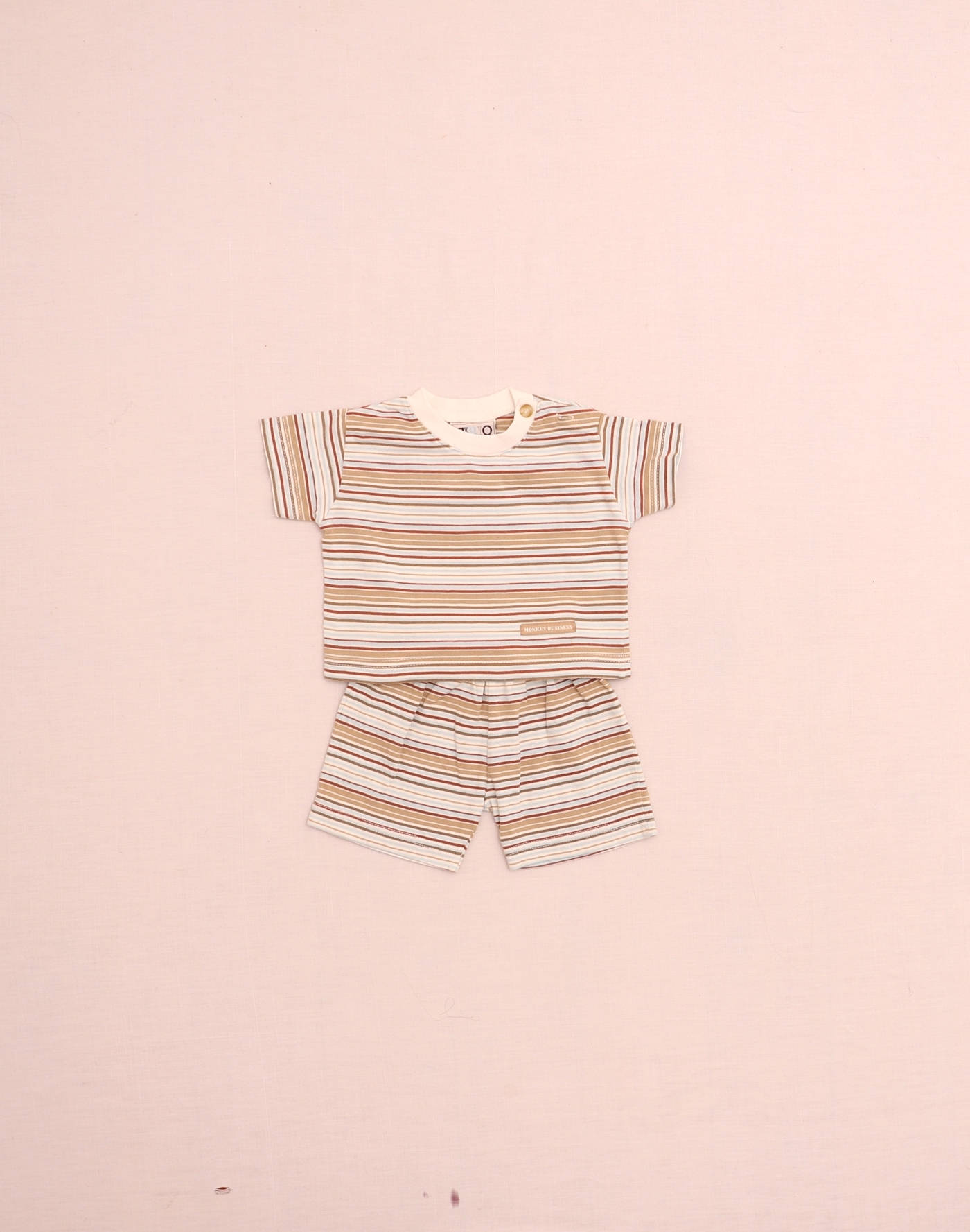 Ensemble jersey rayé