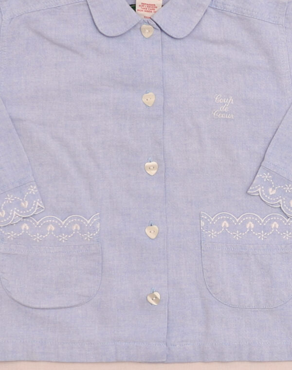 Chemise chambray coup de coeur