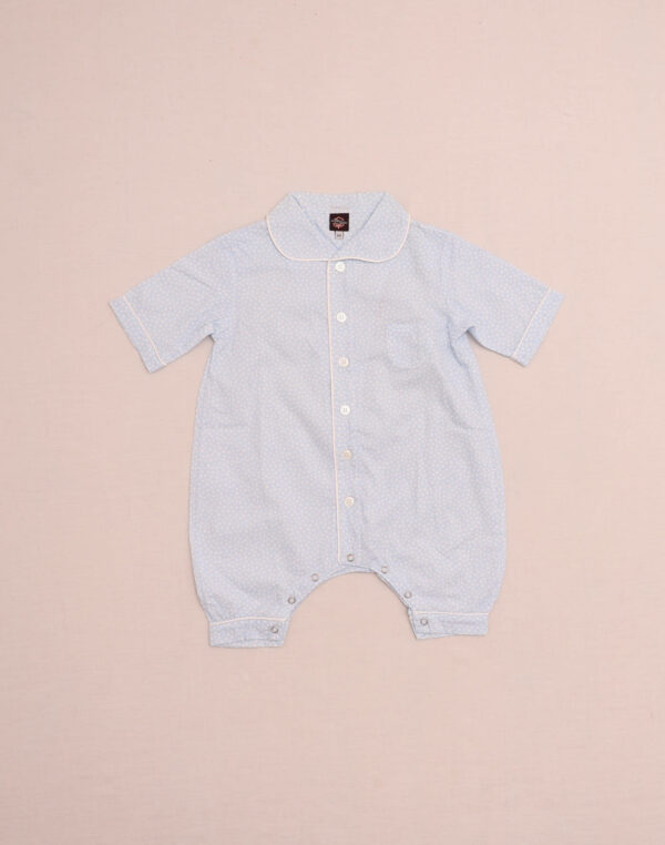 Grenouillère pyjama à pois
